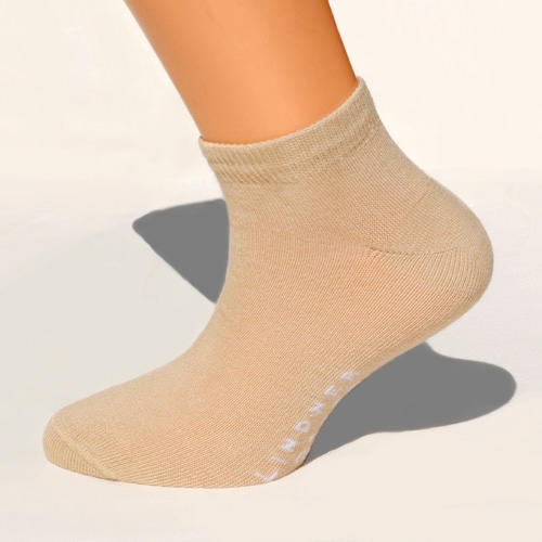 Hellbraune Sneaker-Socken hellbraune sneaker-socken