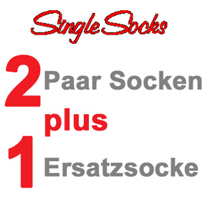 2 Paar Socken plus 1 Ersatzsocke socken plus ersatzsocke