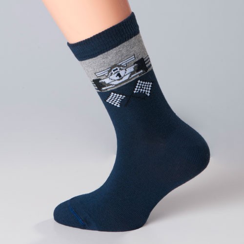 Socken Auto blau Größe 23, 24, 25, 26