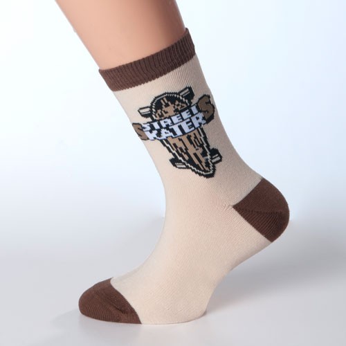 Socken Skater braun Größe 27, 28, 29, 30