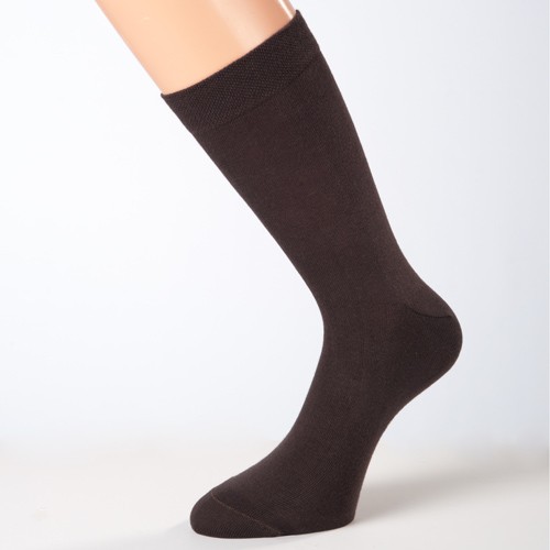 Dunkelbraune Business-Socken Größe 35, 36, 37, 38