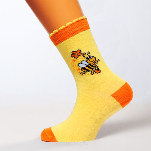 Socken Biene gelb Größe 35, 36, 37, 38